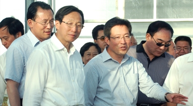 農(nóng)業(yè)農(nóng)村部黨組書記、部長韓長賦視察我公司